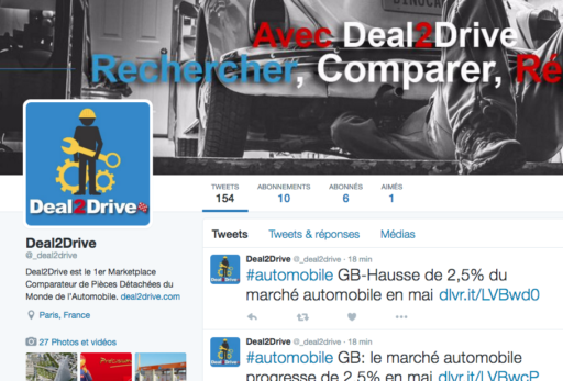 Suivez-nous sur Twitter pour l’actualité de la pièce auto !